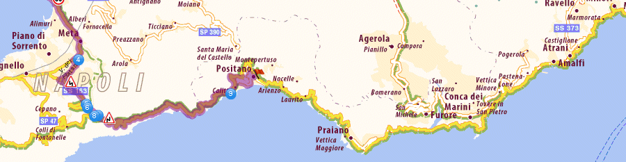TMap to Positano